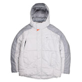 Nike Vintage Winterjacke in Grau Größe L